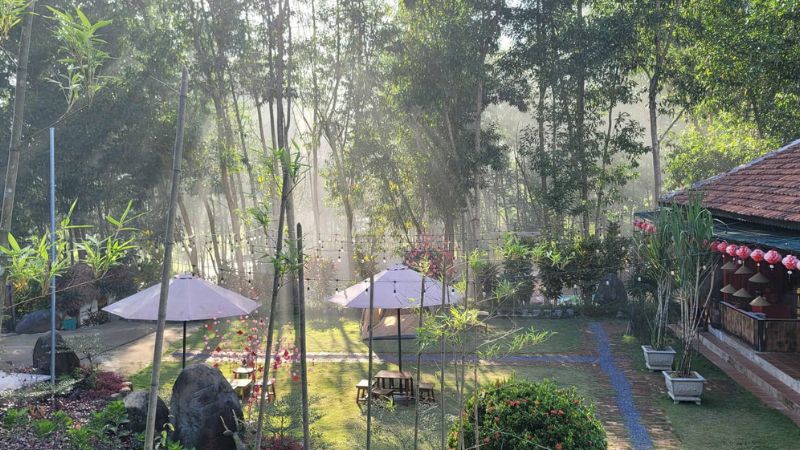 Không gian yên tĩnh thích hợp cho gia đình