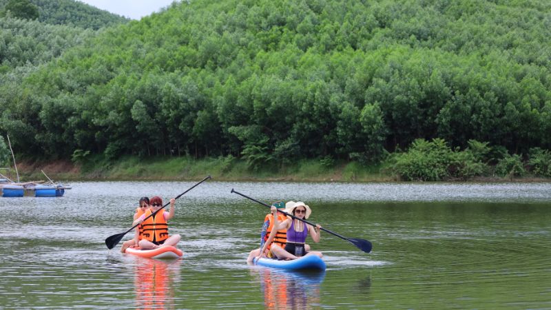 Tái tạo năng lượng bằng việc chèo Sup