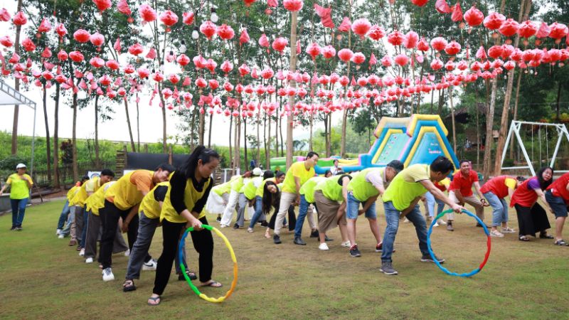 Hoạt động Teambuilding tại Làng Đồng Mộc