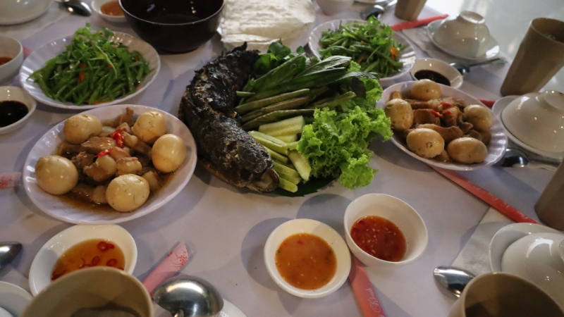 ẩm thực đậm chất quê