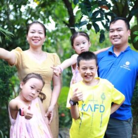 Gia đình muốn sống chậm trong nhịp sống hiện đại