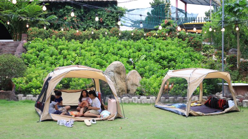 Không gian thoáng mát