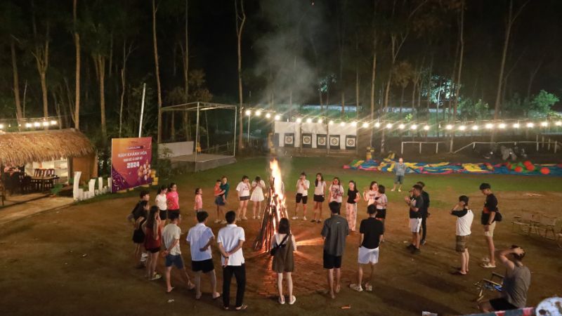 Lửa trại ngoài trời