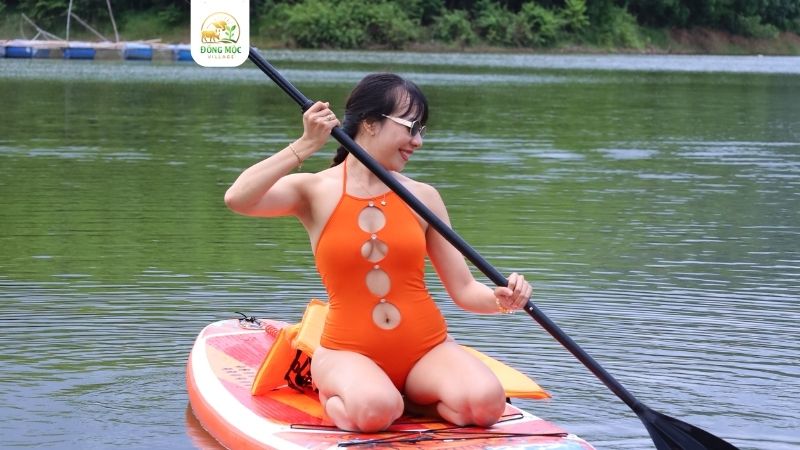 Nên đi chèo sup vào ngày nắng sẽ có hình đẹp