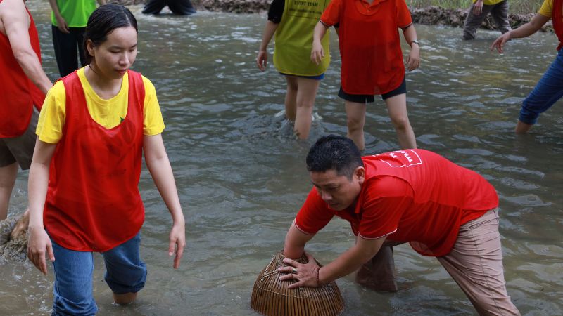 Trải nghiệm bắt cá
