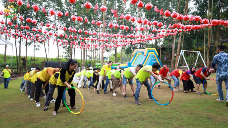 Doanh nghiệp không chỉ tìm kiếm những trò chơi vận động đơn thuần mà còn phải gần gũi thiên nhiên