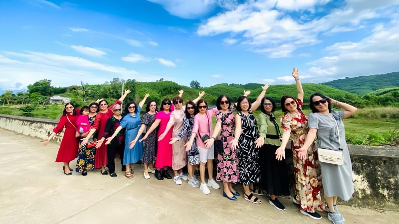 TeamBuilding tại Làng Đồng Mộc cùng chị em