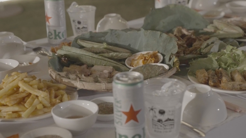 Bữa ăn đơn giản ấm cúng