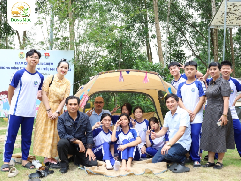 Trải nghiệm cắm trại tại Đồng Mộc